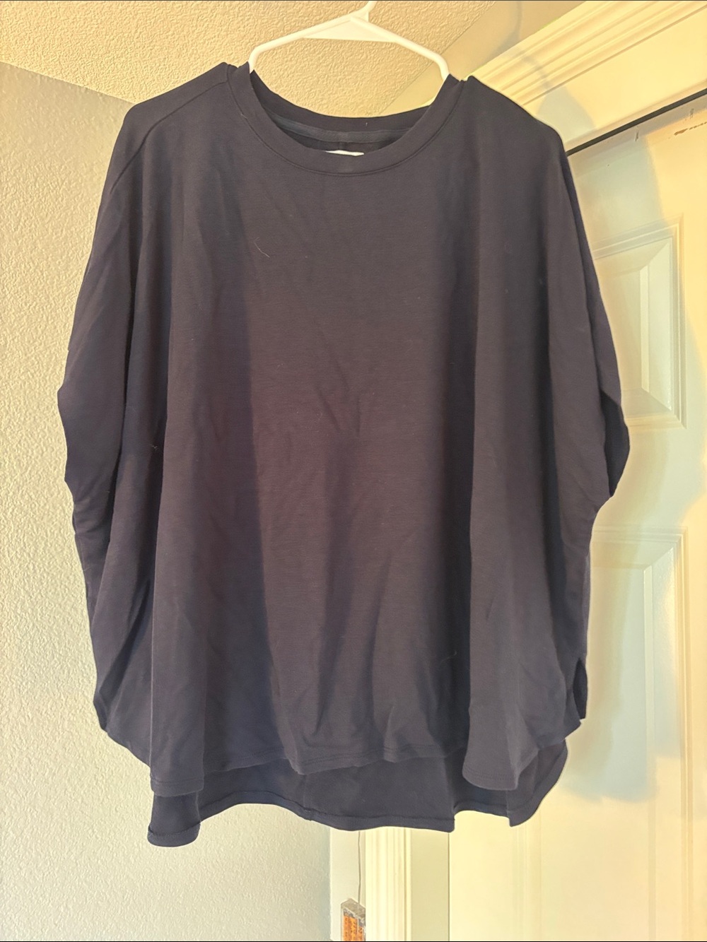 Women's Short Sleeve Tee - Navy Comfortable Everyday Top